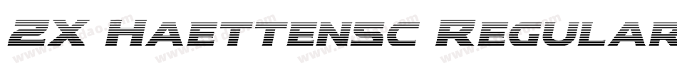 ZX Haettensc Regular字体转换